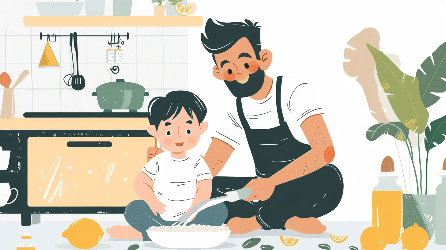 How Stay-At-Home Dads Can Make Household Chores Fun for Kids