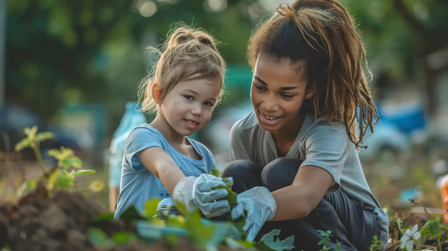 How Volunteer Work Can Teach Kids Valuable Life Lessons