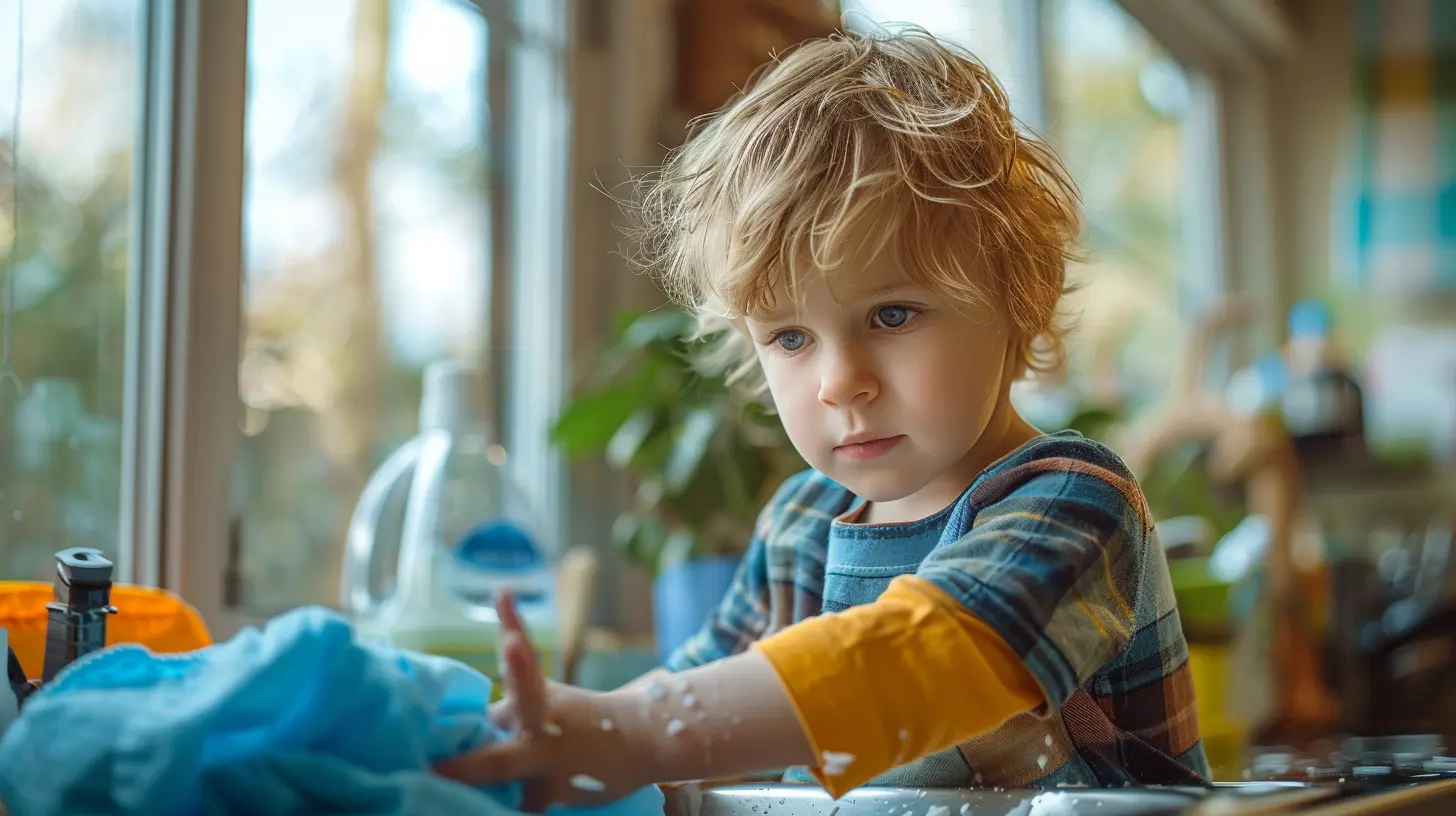 Teaching Preschoolers About Responsibility with Simple Household Chores
