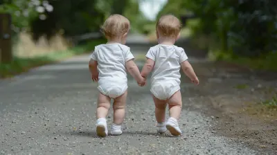 The First Steps: When Twins Start Walking at Different Times