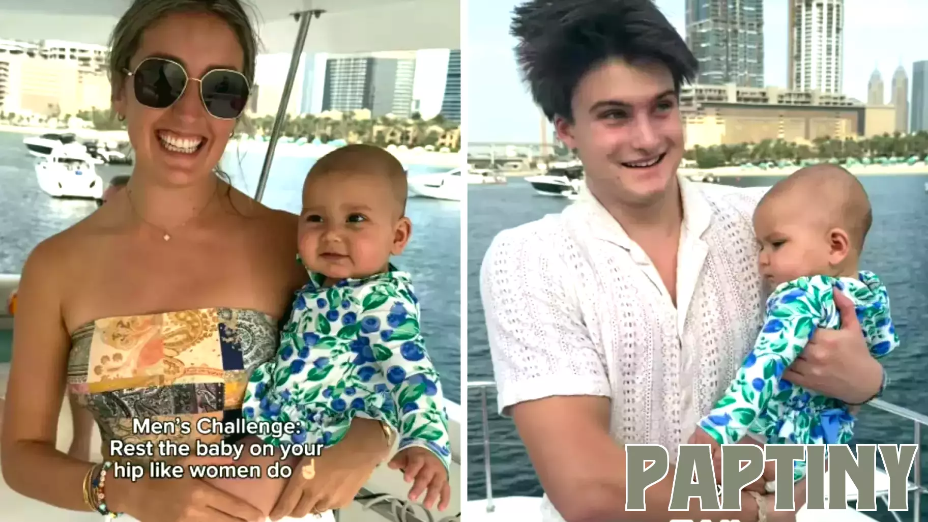 A Mother’s Challenge: Can Men Hold a Baby Like a Mom?