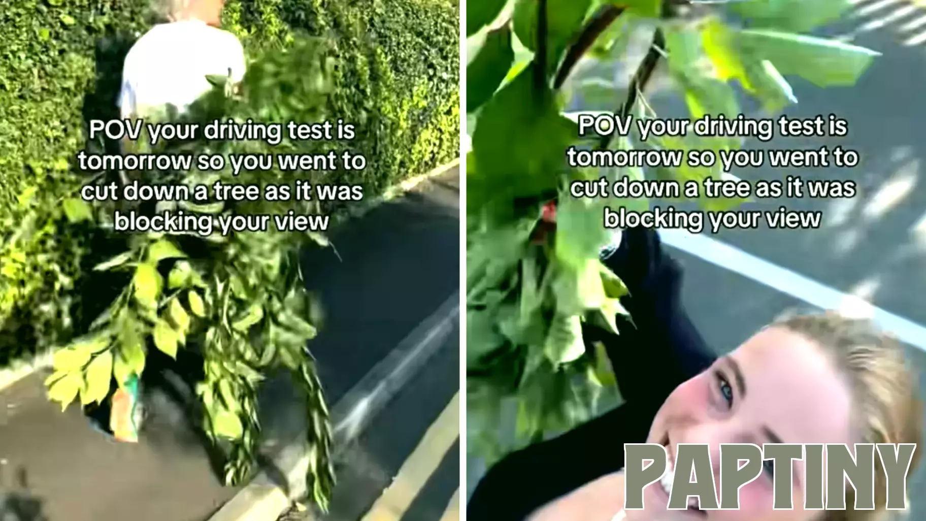 Gen Z Teen Takes Action Before Driving Test