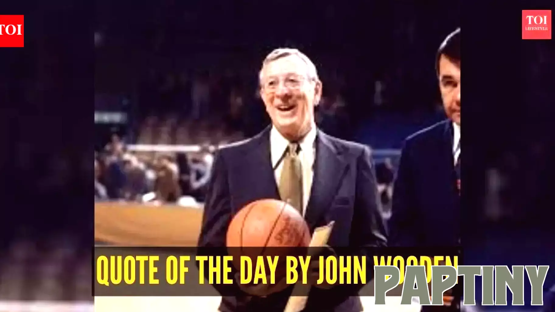 Quote of the day by John Wooden: 