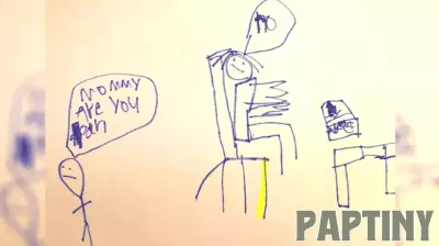A Simple Sketch Uncovers a Heartfelt Reality