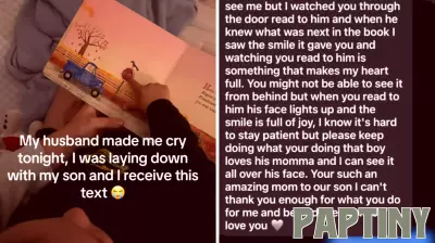 Emotional Moment Between Mother and Son Captured by Husband