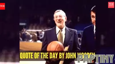 Quote of the day by John Wooden: 